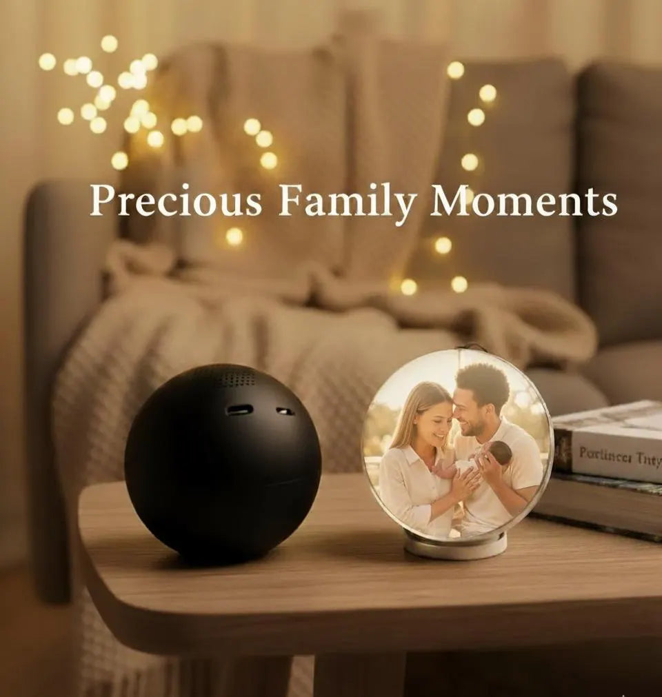 Custom Video Globe | Custom Memory Sphere Keepsake Gift | Unique Anniversary, Wedding, Birthday, Valentine’S Day Gift for Couples, Christmas