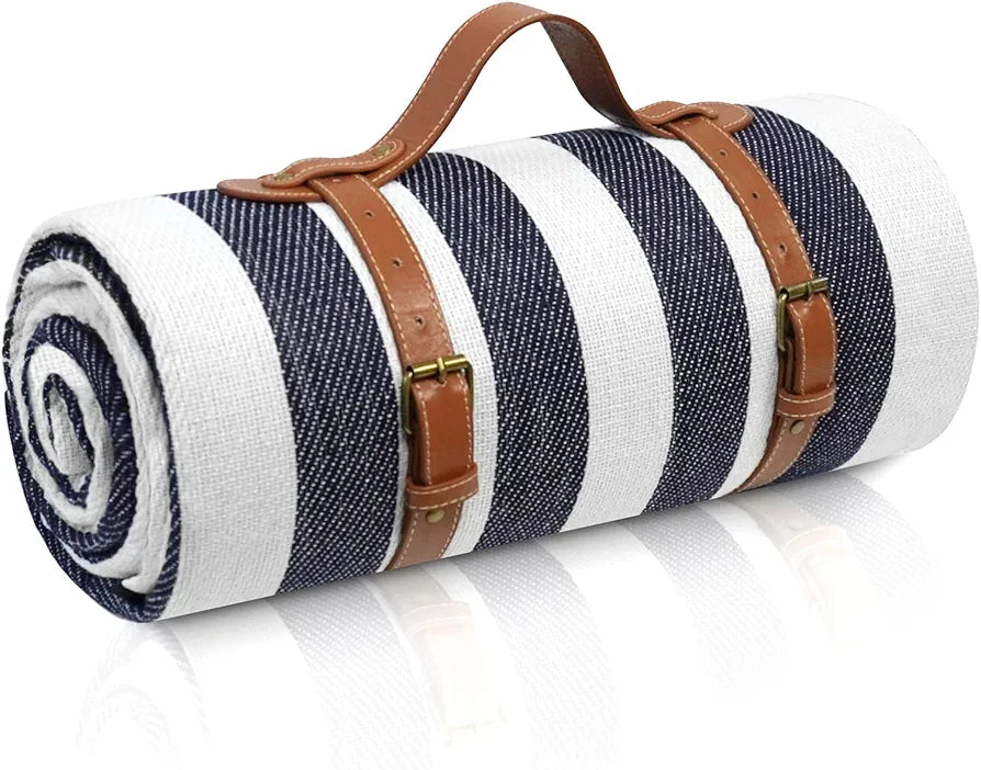 sapsisel 80"x 80" Picnic Blanket Extra Large, Waterproof and Foldable